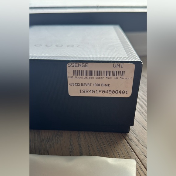 Gucci GG Marmont Super Mini (Black) - Picture 7 of 8